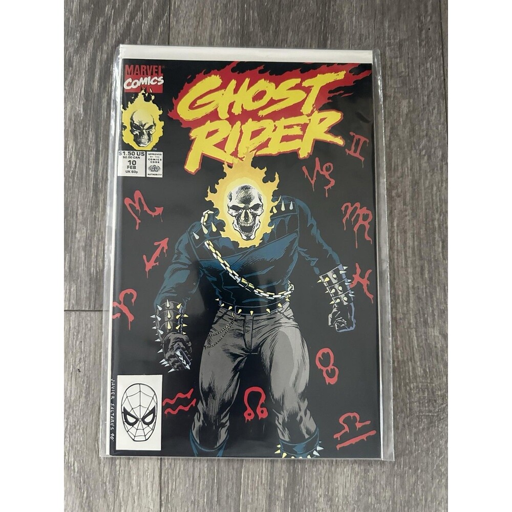 Marvel Ghost Rider II #10 Single Issue Comic Color Ghostrider Copper Age